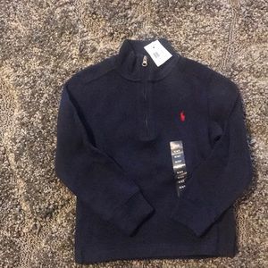 Polo 1/4 Zip Sweater